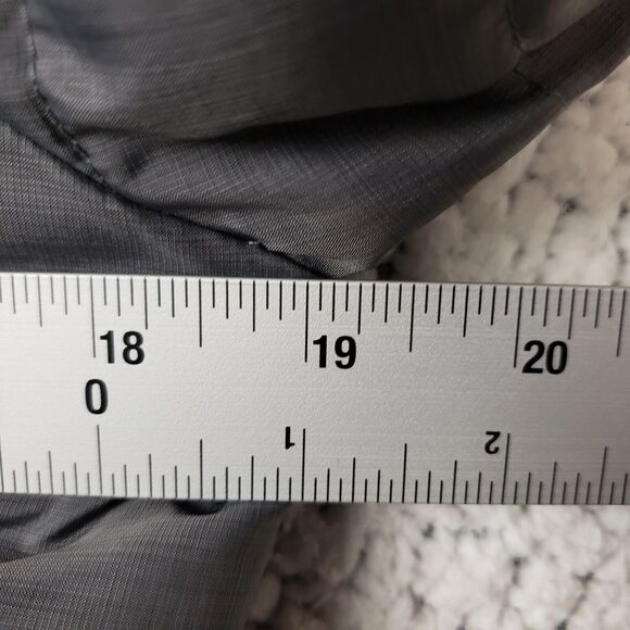 Spyder Down Puffer Jacket Womens M Gray Pink Hooded Zip Winter Ski Luxe 38x26 - Picture 9 of 14